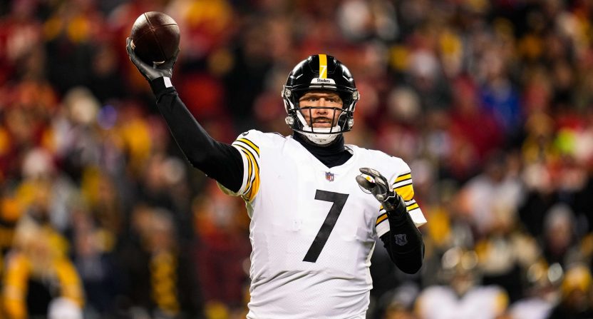 En esa época, Ben Roethlisberger logró el objetivo de un hombre, un equipo
